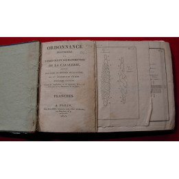 Ordonnance provisoire sur l'exercice ey les manoeuvres de la cavalerie, original!