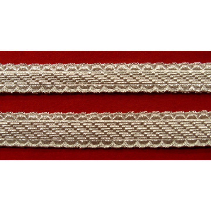 Soubise or simple face - Galon militaire - Fab Française - Le mètre