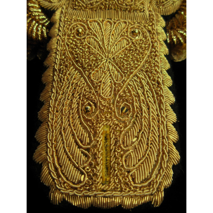 Palms...etc, Empire officer epaulettes, type IV - The pair