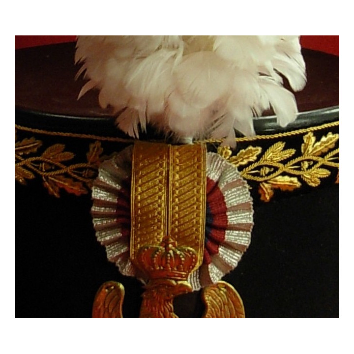 Officier d'infanterie de la jeune garde - Shako 1er Empire