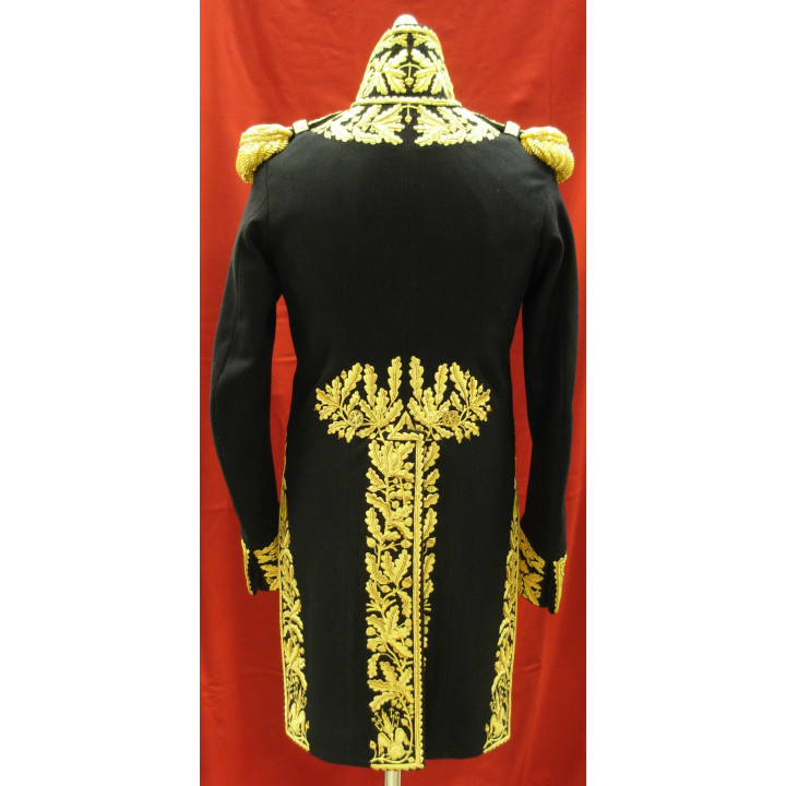 Petite tenue de maréchal d'Empire - Intérieurs des retroussis brodés