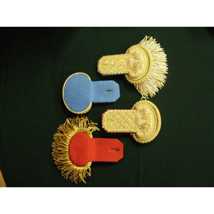 Oak and laurel, epaulettes Empire officer:type VIII - The pair