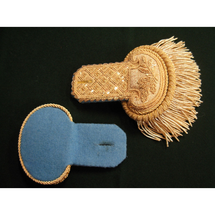 Oak and laurel, epaulettes Empire officer:type VIII - The pair