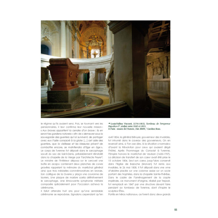 Napoléon et les Invalides, collections du musée de l'Armée.