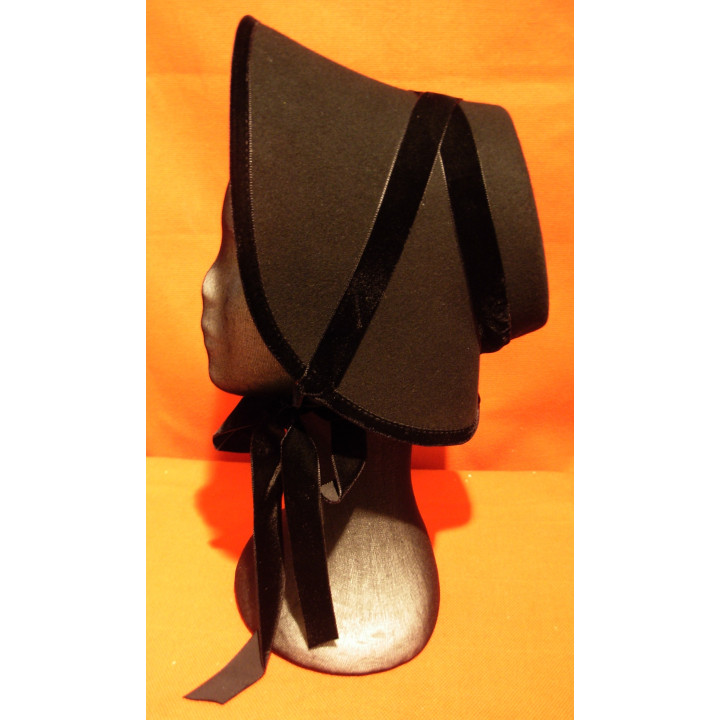 Bonnet style felt hat -GREAT CHOICE OF COLOURS