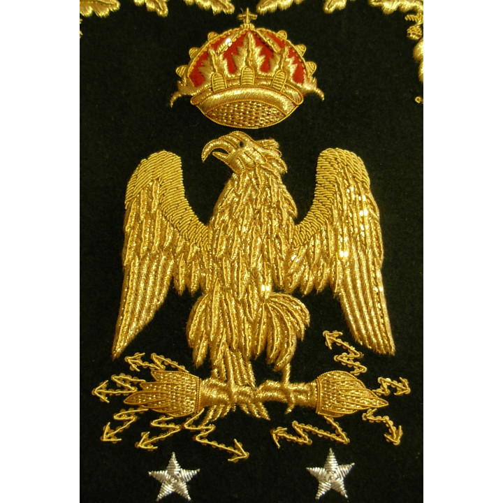 Sabretache du Général Lasalle à la bataille de Stettin
