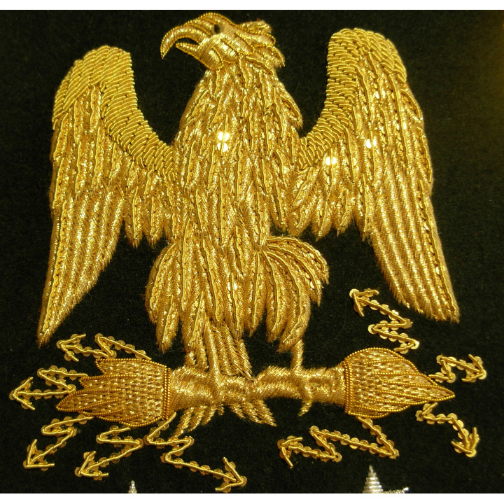 Sabretache du Général Lasalle à la bataille de Stettin