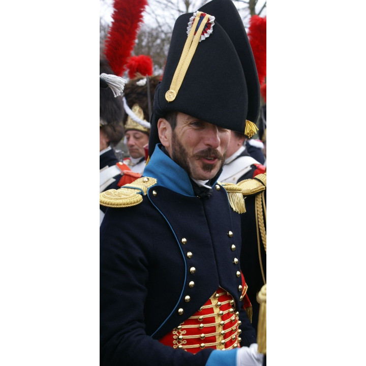 Habit veste à la chasseur de capitaine aide de camp