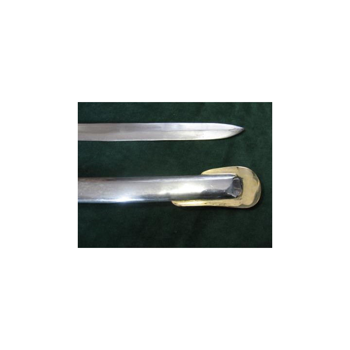 Sabre de cavalerie légère, finitions sommaires