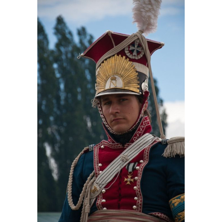 Shapska d'officier de chevau-léger lancier polonais 1er Empire