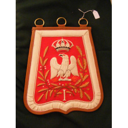 Sabretache 1st hussar troop, circa 1808 1810, delivery time 3 months
