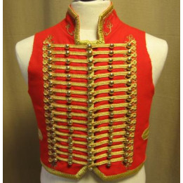 Gilet d'officier de cavalerie et d'état major à brandebourgs