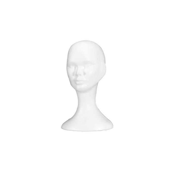 Tete polystyrène pour coiffe femme