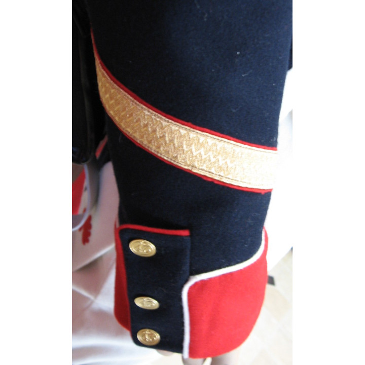 Habit veste, règlement de 1812