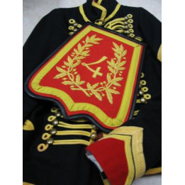 Sabretache du 4 ème hussard troupe - Empire