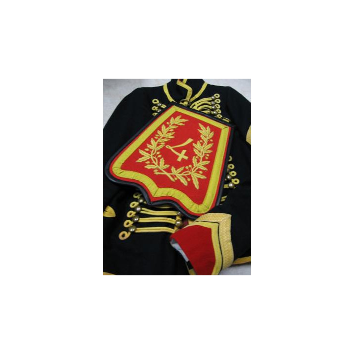 Sabretache du 4 ème hussard troupe - Empire
